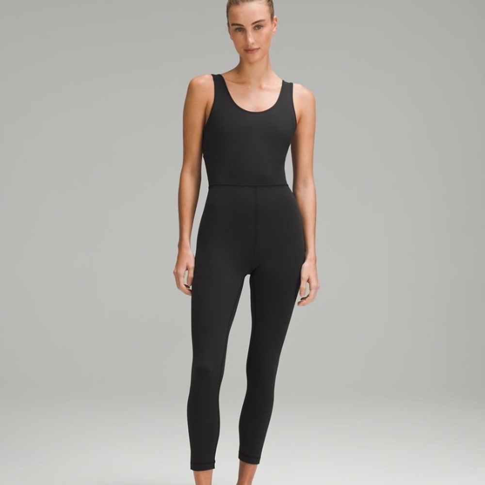 Lululemon Wunder Train Bodysuit 25”, Black Size 6